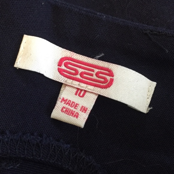 SES NAVY SRAIGHT SKIRT | sz10 with pockets - Picture 9 of 16